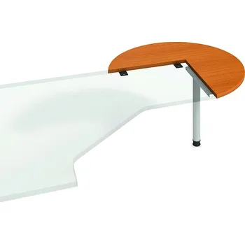 Hobis Přídavný stůl CP 21 P Barva desky stolu: buk, Barva kovu: šedá