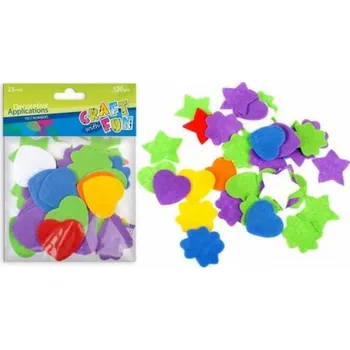 Konfety dekorace filc mix kreativní