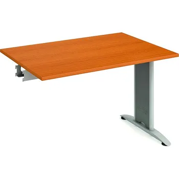 Hobis Jednací stůl FJ 1200 R Barva desky stolu: višeň, Barva kovu: šedá, Podnož: RM 200