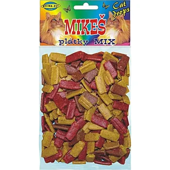 Krmivo pro kočku Delikapet Mikeš Plátky Mix E615 - 60g