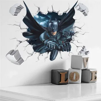 Samolepící dekorace 3D samolepka Batman