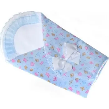 Zavinovačka Zavinovačka 60cm x 60cm / světle modrá motýlci