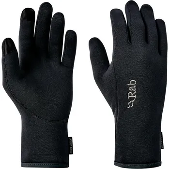 Rukavice Rab Power Stretch Contact Glove black/BL M rukavice
