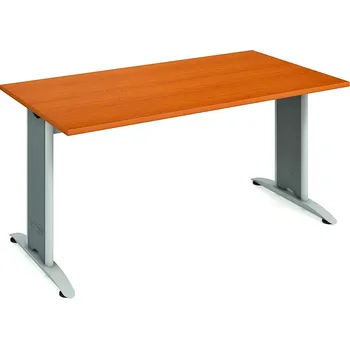 Hobis Jednací stůl FJ 1600 Barva desky stolu: šedá, Barva kovu: šedá, Podnož: RM 200