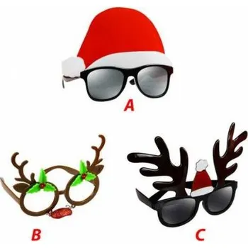 Vánoční dekorace Zábavné brýle vánoční 3 druhy