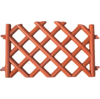 Plot BJ Plastik zahradní plůtek plastová mříž terakota 72 x 41 cm