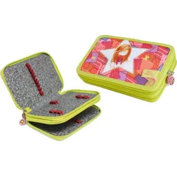 Penál Penál dvoupatrový Miss Molly