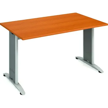 Hobis Jednací stůl FJ 1400 Barva desky stolu: buk, Barva kovu: šedá, Podnož: RM 200