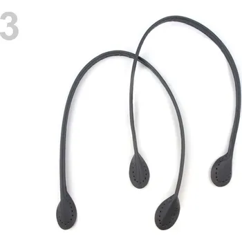 Ucha z eko kůže šedá