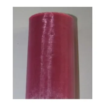 Party dekorace Organza 40cm/10y růžová (40cm-9m-obšitá 40 cm/9m)