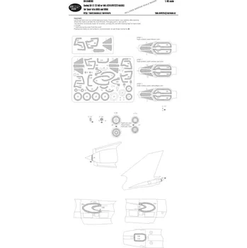 Plastikový model New Ware 1/48 Mask Sukhoi Su-17/22M3/M4 ADVANCED (SMER)