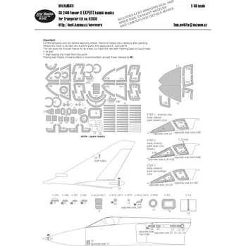 Plastikový model New Ware 1/48 Su-24M Fencer-D EXPERT (TRUMP 02835)
