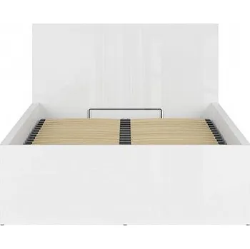 Postel TETRIX postel s roštem LOZ/120/B, bílý lesk