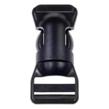 Plastová přezka 25mm, černá