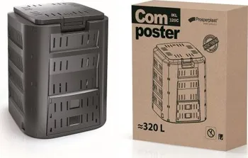 Kompostér Prosperplast Compogreen 320 l černý