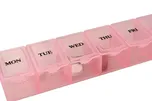ISO 5338 Dávkovač léků 7 denní růžový