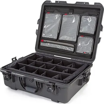 NANUK - Odolný kufr 945 PRO PHOTO KIT - šedý