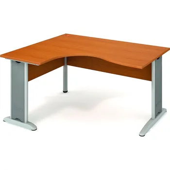 Hobis Pracovní stůl CE 2005 P Barva desky stolu: calvados, Barva kovu: šedá, Podnož: RM 200