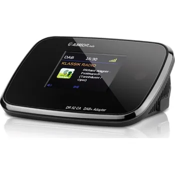 Radiopřijímač Albrecht Adaptér DR 52 CA černý