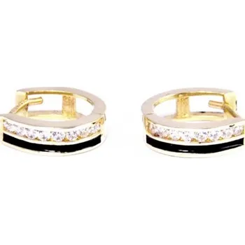 Náušnice Zlaté kroužky Ø 12 mm