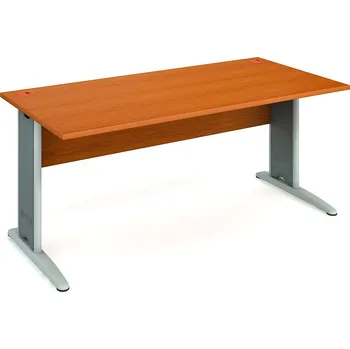 Psací stůl Hobis Pracovní stůl CS 1800 Barva desky stolu: buk, Barva kovu: černá, Podnož: RM 200