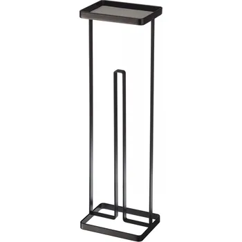 Stojan na toaletní papíry s poličkou Tower 7740 | černý