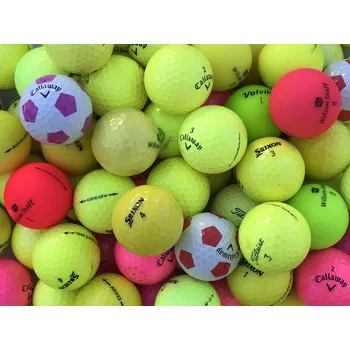 Golfový míček Hrané golfové míčky barevné MIX A+ (50ks)