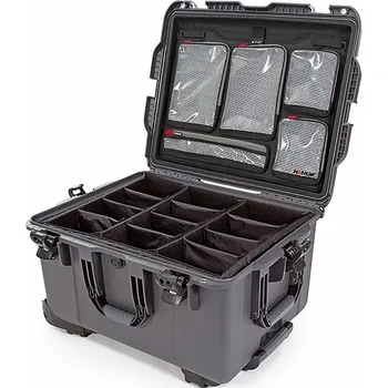 NANUK - Odolný kufr 960 PRO PHOTO KIT - šedý