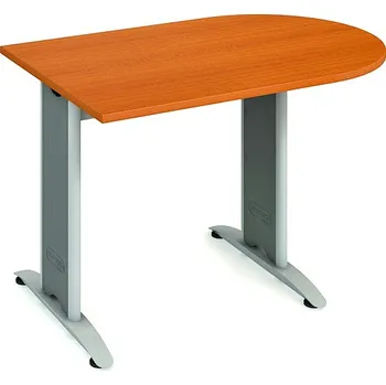 Psací stůl Hobis Přídavný stůl FP 1200 1 Barva desky stolu: olše, Barva kovu: černá, Podnož: RM 200