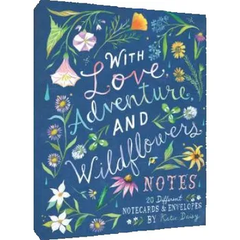 Cizojazyčná kniha With Love, Adventure, and Wildflowers Notes – Katie Daisy (EN)