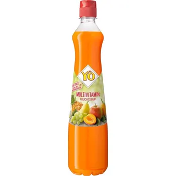 Sirup Karlovarské minerální vody a.s. YO SIRUP MULTIVITAMIN 0,7L