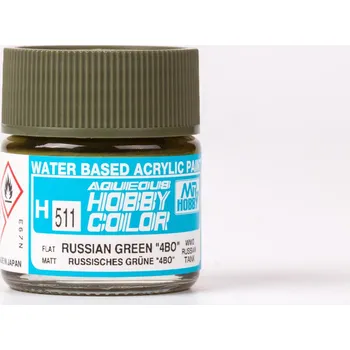 Modelářská barva Gunze Sangyo H511 Russian Green "4BO"