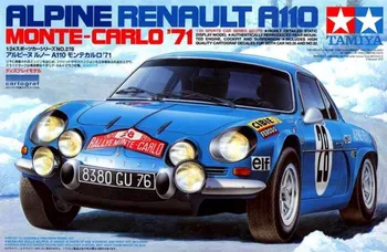 Plastikový model Tamiya Renault Alpine A110 Monte Carlo 71 1:24