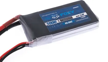 RC náhradní díl Foxy G3 Li-Po 1000 mAh/7,4 V 40/80C 7,4 Wh 3EB6002