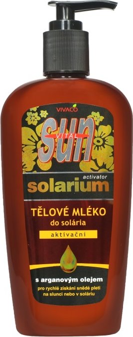 Vivaco Tělové mléko do solária SUN VITAL 300ml