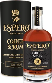 Likér Ron Espero Coffee & Rum 40 % 0,7 l v tubě