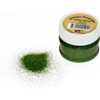 Třpytka na tělo a vlasy Glitry Zelená světlá - light green 25ml