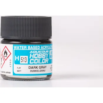 Modelářská barva Gunze Sangyo H513 Dark Gray "Dunkelgrau"