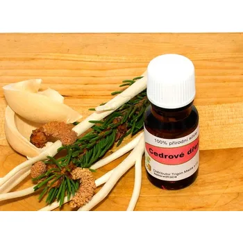 Esenciální vonný olej Cedrové dřevo silice TrigonMedia 10 ml