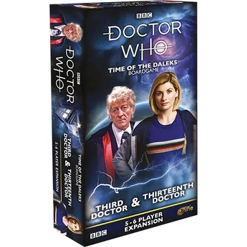 Desková hra Gale Force Nine Doctor Who: Time of the Daleks Third & Thirteenth Doctor 5–6 Player Expansion