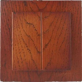 vypínač ELITE - Sériový lustrový vypínač č.5 střední dřevo - třešeň (SE05/0-D2)