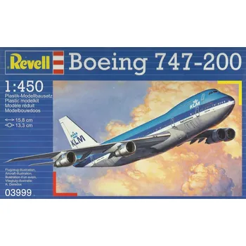 Modelářství Revell Boeing 747-200 Jumbo Jet 1:450