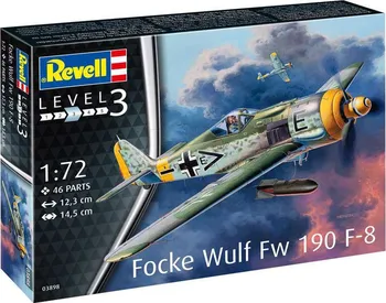 Plastikový model Revell Plastic ModelKit 03898 Focke Wulf Fw190 F-8 1:72