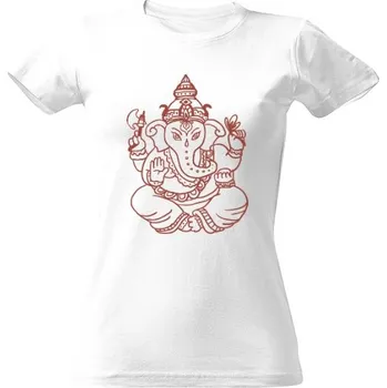Dámské tričko Tričko s potiskem Ganesha dámské