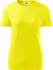 Dámské tričko Malfini Classic New 133 citronově žluté
