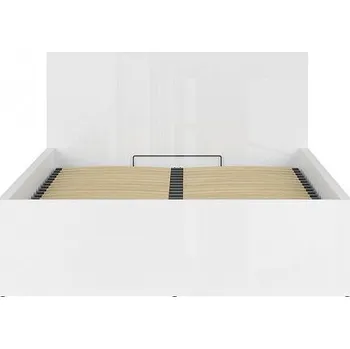 Postel TETRIX postel s roštem LOZ/140/B, bílý lesk