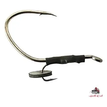 Rybářský háček Hell-Cat Háček Hook Live Bait Catfish ve. 8/0,1ks