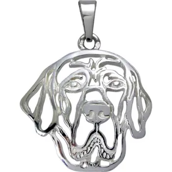 Přívěsek Stříbrné Tlapky 649 Brazilská fila – stříbrný přívěšek 925/1000