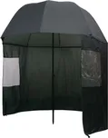 vidaXL Rybářský deštník zelený 300 x…