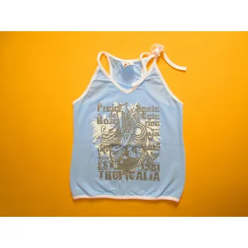 Soňa Zemanová, ČR Tričko na ramínka Beach Barva: světlemodrá, Velikost: 116